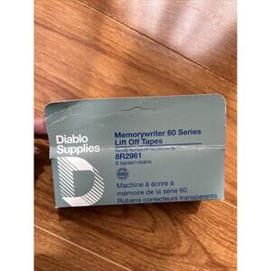 6 pack Memorywriter 60 series lift off tape Diablo Supplies 8R2961